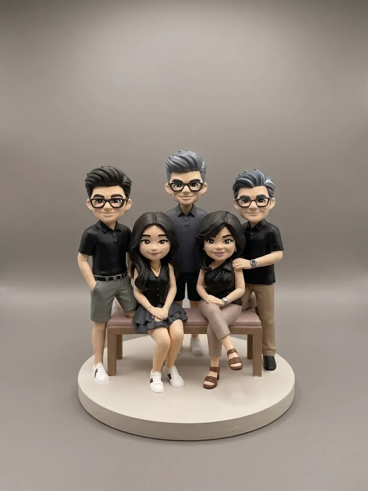 Figur 3D — 5 People