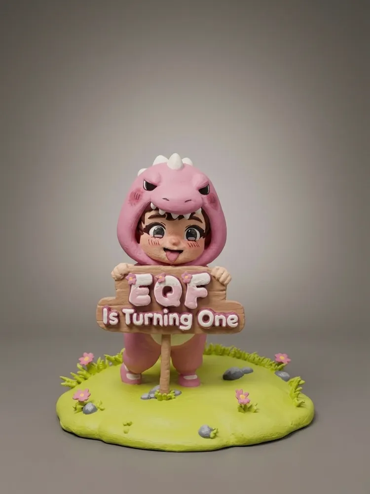 Figur 3D — Cake Topper