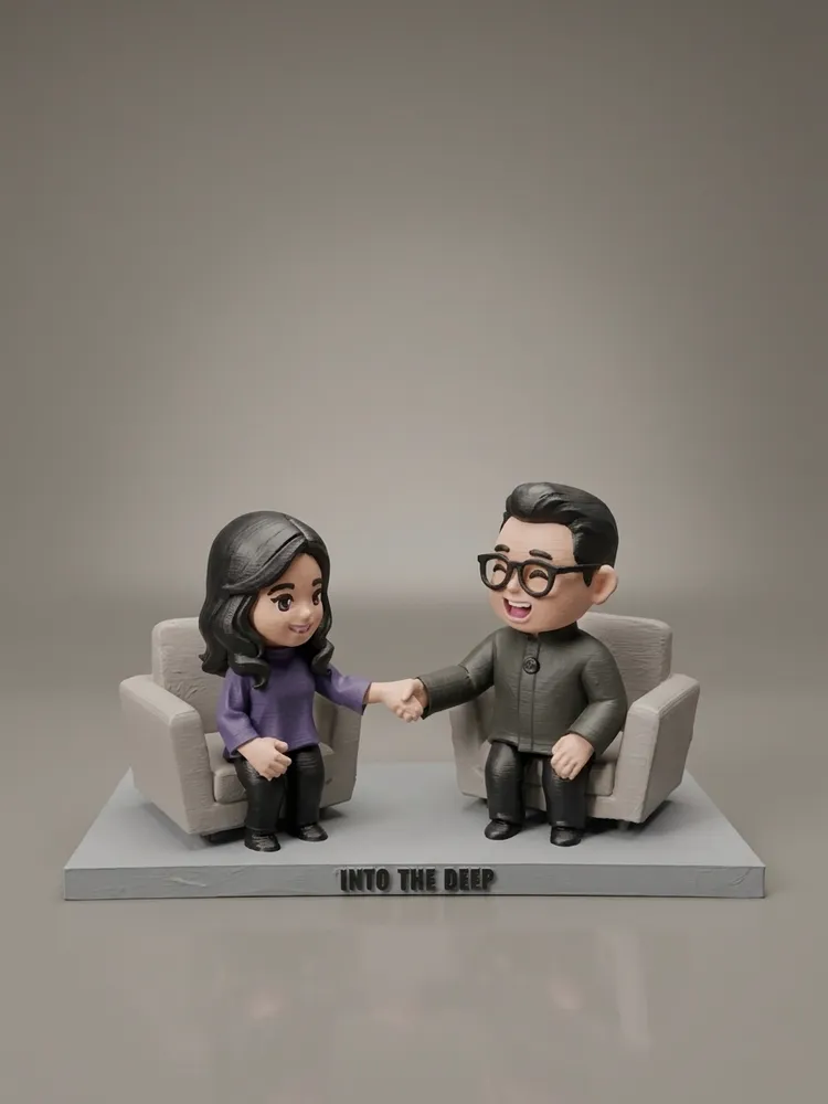Threedime custom products — figures, frames, souvenirs and more — Couple + Accessories